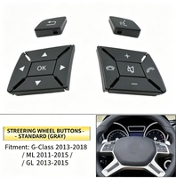 Boutons de Volant de Remplacement Premium pour Mercedes-Benz W166, Classe G, GL, Commande Multifonction, Boutons de Volume du Téléphone