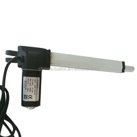 Aktuator Linear DC JS35P Berkualitas Tinggi 24V 4000N Aktuator Linear Elektrik Daya Dorong Tinggi Dengan Magnet