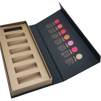 Boîte externe pour rouge à lèvres, qualité supérieure, luxe, coréen, noir mat, ensemble vide, Tube liquide, emballage pour rouge à lèvres