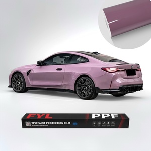 Pellicola Protettiva per Vernice PPF TPU Autoriparante da 7,5 mil, Attivata dal Calore, Rosa, per Tè al Latte Oolong Cristallino, Bestseller - Product Image 1