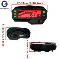 Compteur de vitesse numérique LCD pour moto, tableau de bord, tachymètre, pour Yamaha FZ FI 150 2.0, vente chaude