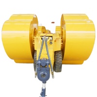 Nouvelle construction compacteur à percussion rouleau vibrant carré Double tambour avec roulement moteur pompe moteur et composants de base d'engrenage