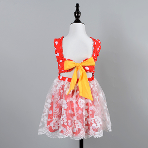 Fashion Kids Performance Costume Bow Knot gonna Holiday Birthday Party <span class=keywords><strong>Mouse</strong></span> <span class=keywords><strong>Minnie</strong></span> Lace Tutu Cotton Summer <span class=keywords><strong>minnie</strong></span> dress - Product Image 4