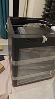 Imprimante 3D FDM Bambu Lab P1S Combo avec nivellement automatique du plateau, grand volume d'impression, multicolore, haute vitesse, machine d'impression 3D fermée