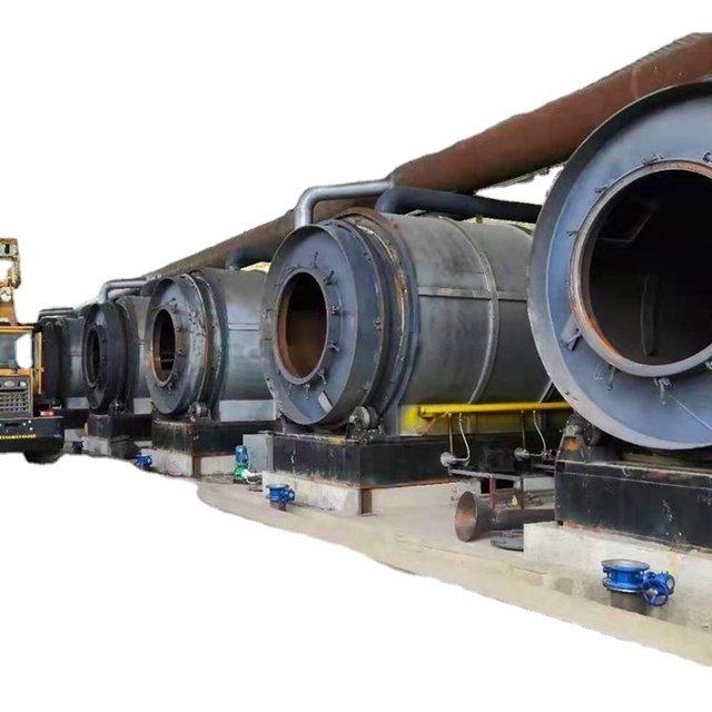 Waste Tyre Pyrolysis Plant with High Profit and  No Pollution