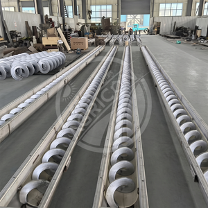 Nuevo Sistema Elevador de Tornillo Industrial, Elevador de Coseles de Acero Inoxidable 201 y Acero al Carbono, 220-380V, Personalización de Fábrica, Alimentación de Granos - Product Image 5