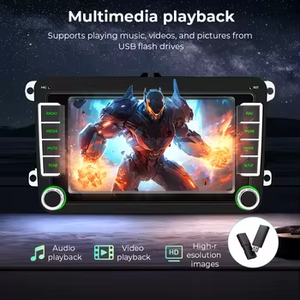 วิทยุติดรถยนต์ GEARELEC สำหรับ VW POLO/GOLF 5/6/Plus/Touran/Passat B6/Jetta จอสัมผัส 2 Din รองรับ CarPlay ระบบ Android 14 - Product Image 4
