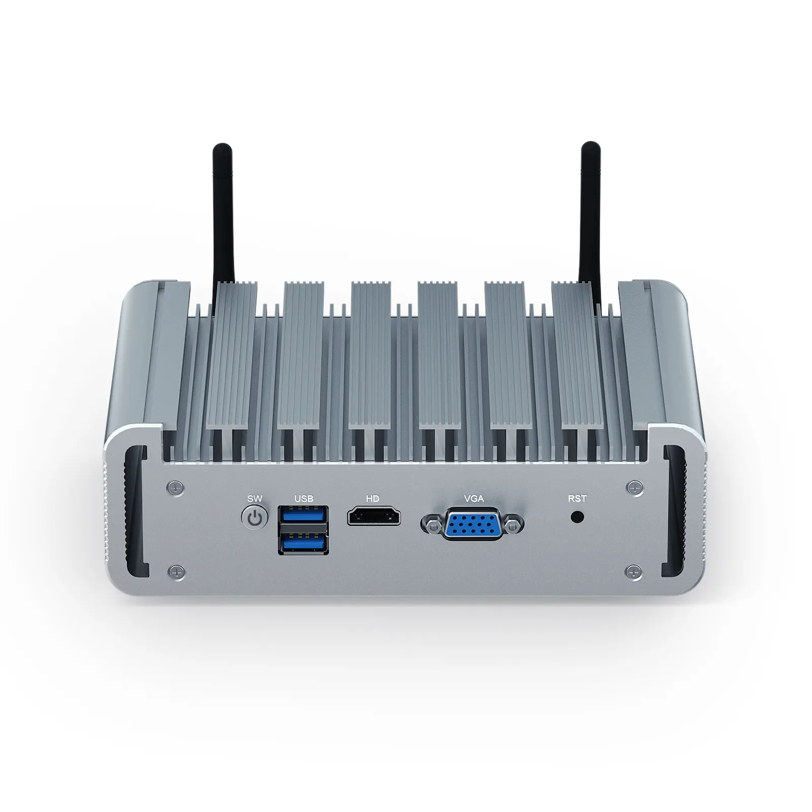 SmallPC 4 Lan Desktop Firewall Pfsense Mini PC mendukung Ce-leron J4125 16GB DDR4 Windows11 Firewall tanpa kipas PC Mini