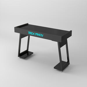 <span class=keywords><strong>Table</strong></span> de DJ moderne en métal avec éclairage Infinity, design nouveau - Product Image 1