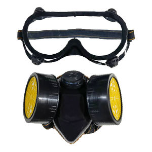 Masker Keselamatan penggunaan ganda, <span class=keywords><strong>Respirator</strong></span> Gas setengah wajah, <span class=keywords><strong>Respirator</strong></span> Kimia Antigas dengan filter - Product Image 2