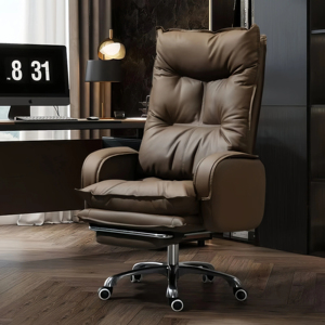 Silla de <span class=keywords><strong>Oficina</strong></span> Boss Steel, Cómoda para Estar Sentado por Largos Periodos, Silla de Estudio Tipo Sofá para Negocios, Reclinable, Base de Cinco Estrellas Ajustable - Product Image 1