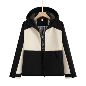 Veste coupe-vent de sport d'extérieur pour homme, personnalisée, écologique, style gothique, imperméable, en toile, à capuche, pour la randonnée et la course à pied - Product Image 4