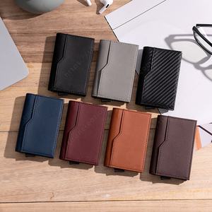 Billetera minimalista de aluminio con bloqueo Rfid, tarjetero de negocios, a precio de fábrica - Product Image 6