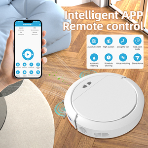 MILI entièrement automatique 3-en-1 Smart <span class=keywords><strong>Robot</strong></span> <span class=keywords><strong>aspirateur</strong></span> intégré contrôle électrique quatre niveaux réglage de l'aspiration réservoir d'eau - Product Image 5