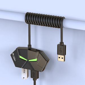 Hub <span class=keywords><strong>USB</strong></span> Multipuerto de 4 y 7 <span class=keywords><strong>Puertos</strong></span>, 1.2M, para Laptop, <span class=keywords><strong>PC</strong></span>, Xbox, Divisor de Gamepad, Extensor, Práctico para Juegos de <span class=keywords><strong>PC</strong></span> y Consola - Product Image 2