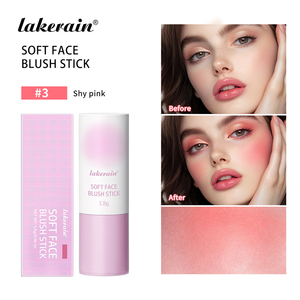 Lakerain Soft Face Blush Powder Contouring <span class=keywords><strong>Teint</strong></span> Improving Blush Makeup Powder Sponge Head Contour and Blush Stick - Product Image 4