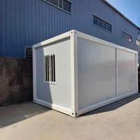 Casa Contenedor Desmontable Personalizable, Diseño Modular Prefabricado, Resistente al Fuego e Impermeable, Garantía de 5+ Años, Forma Cuadrada Posmoderna