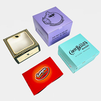 Boîte en carton pliable personnalisée avec logo imprimé, écologique, de qualité alimentaire, pour l'emballage de gâteaux, de pains, de pâtisseries, de macarons, 4, 6, 8, 12 pouces