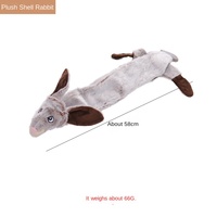 Mainan Kunyah Klasik Motif Hewan Berbunyi, Ramah Lingkungan, Untuk Penggunaan Dalam Ruangan, Interaktif, Tahan Gigitan, Mainan Gigit Anjing Bentuk Ikan Laut