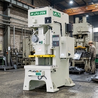 Presse mécanique à cadre en C de 25 tonnes à simple manivelle pour le poinçonnage de tôles de précision