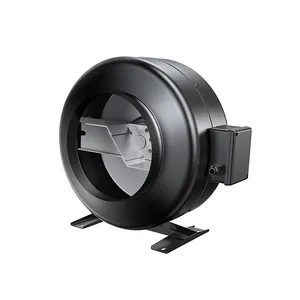 Zorlu endüstriyel talepler için güvenilir 160mm EC Metal kanal fan havalandırma çözümleri