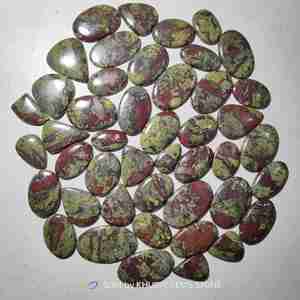 Cabochon de pierre de sang de dragon bleu naturel de haute qualité fait à la main en vrac opale améthyste agate bijoux de pierres précieuses de guérison à bas prix - Product Image 3