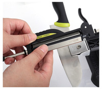 Aiguiseur de couteaux Pro Kit d'affûtage de couteaux de haute précision Kit d'affûtage compact et léger pour couteaux de cuisine et EDC