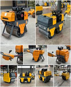 Rodillo Compactador Vibratorio Manual de Doble Tambor para Asfalto, Venta Directa de Fábrica - Product Image 6