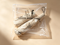 Kantong Plastik Ziplock Transparan dengan Logo Custom, Segel Plastik Poly Zip Lock, Kantong Zipper Plastik untuk Kebutuhan Sehari-hari