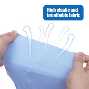 Combinaison de récupération pour <span class=keywords><strong>chat</strong></span> en coton avec col en dentelle, sangle dorsale réglable, anti-léchage, pour post-stérilisation/chirurgie, tailles S/M/L - Product Image 4