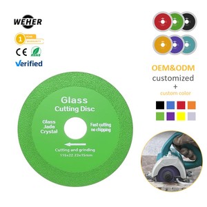 <span class=keywords><strong>Lame</strong></span> de scie à découper le verre ultra-fine, disque diamanté pour meuleuse d'angle, pour la découpe et le traitement des carreaux, du marbre et du verre - Product Image 3