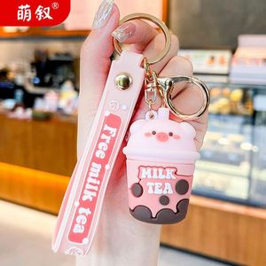 Hot Selling Cute Cartoon Piggy <b>Light</b> Keychain Exquisite Girl Bag <b>Pendant</b> Male/Female Small Gifts Made Rubber Non-Toxic - Product Image 4