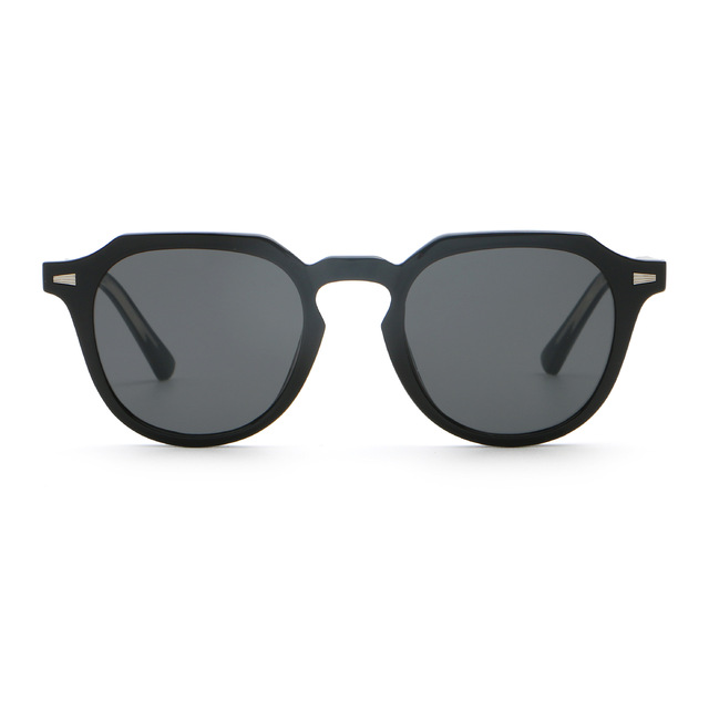 Finewell 6240 Fashion Retro Luxury Brand Vintage Round Sun Glasses Custom Logo Outdoor Polarized Sunglasses Women Men