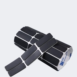 Pies de silicona autoadhesivos de <span class=keywords><strong>goma</strong></span> Pies de <span class=keywords><strong>goma</strong></span> antideslizantes cuadrados para ordenador portátil - Product Image 3