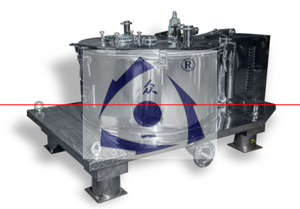 Zhongyi מחיר נמוך משלוח אנכי סל אנטריפוגה עם מנוע & נושאת 304/316/טיטניום 5-1400 ק "ג קיבולת 380v - Product Image 5