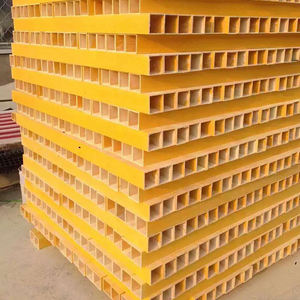 ท่อสี่เหลี่ยมไฟเบอร์กลาสแบบดึงออกได้ท่อสี่เหลี่ยมทนต่อการกัดกร่อน Frp - Product Image 5