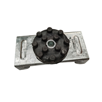 Clips RSIC en acier galvanisé en gros, clips d'isolation acoustique résilient pour cloisons sèches