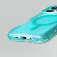Coque de téléphone magnétique 3-en-1 givrée pour chargement sans fil, en PC rigide antichoc pour iPhone 17 16 15 14 Plus 13 12 ProMax