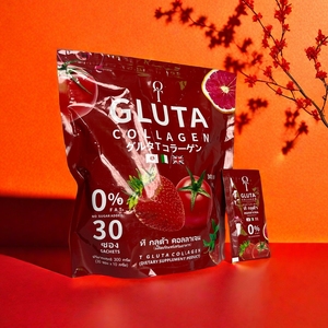 แอล-กลูตาไธโอน อาหารเสริมลดเลือนริ้วรอย ผิวกระจ่างใส วิตามินซี กลูตาไธโอน คอลลาเจนจากปลา สำหรับผู้หญิง - Product Image 1