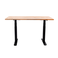 Cadre de bureau moderne de haute qualité, réglable en hauteur, double moteur, 3 étages, bases de table électrique assis-debout, barre transversale, charge de 120 kg