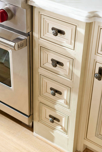 Classico di lusso In Legno Massello Da Cucina Con Grande Isola Bianco Sollevato Pannello Armadi Da Cucina Su Misura Armadio Dalla Cina - Product Image 5