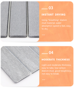 Có Thể Gập Lại Diatomite Mat Đá Nhanh Chóng Làm Khô Không Trượt Sinh Thái Thân Thiện Với Trái Đất Mat Nhanh Chóng Làm Khô Đá Mat Cho Nhà Bếp Truy Cập - Product Image 3