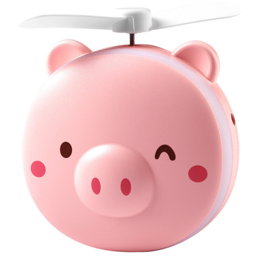 Лидер продаж, мини-вентилятор Usb со светодиодной подсветкой и зеркалом