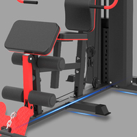 Équipement de musculation multifonctionnel avec plateforme de musculation pectorale et repose-pieds pour la musculation et le renforcement musculaire
