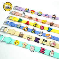 Ensemble collier et laisse pour animaux de compagnie Muker, moderne, classique, luxueux, tactique, simple, à libération rapide, réglable, en polyester enduit de PVC, avec fonction de sécurité anti-étranglement, personnalisable