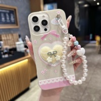 Étuis de téléphone portable avec cordon de cou pour femme, pour iPhone TECNO SPARK 30 40 50, pour iPhone 15 16 17 Pro Max, protection d'appareil photo