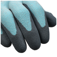 Gants de travail XINGYU en polyester 13 jauges avec mousse DUMAX givrée, antidérapants, respirants, flexibles, pour la décoration intérieure et le jardinage