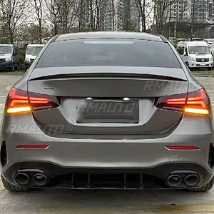 Aileron arrière de coffre style A@M-G pour Mercedes Benz Classe A V177 Berline A180 A200 A250 2018 2019 2020 2021 Noir - Product Image 3