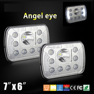 <span class=keywords><strong>Faro</strong></span> LED <span class=keywords><strong>antiniebla</strong></span> para coche, luz <span class=keywords><strong>antiniebla</strong></span> de haz alto bajo, Rectangular, 5x7 pulgadas, 55W, accesorios para coche, camión, SUV - Product Image 5