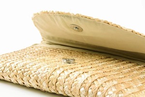 Pochette in Paglia di Grano Tinta Unita Eleganti 2026: Borse da Donna Semplici e Chic - Product Image 2